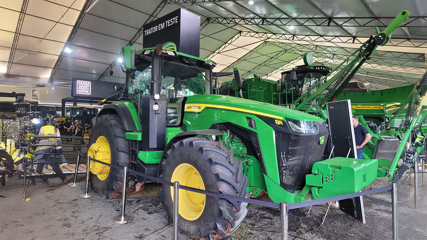John Deere leva inovação, tecnologia e sustentabilidade à 30ª Agrishow
