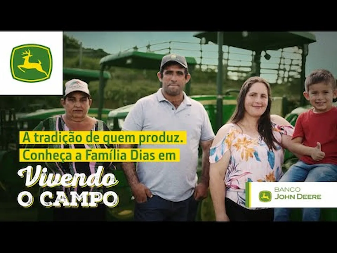 Família Dias no episódio sobre produtividade na cafeicultura da websérie vivendo o campo