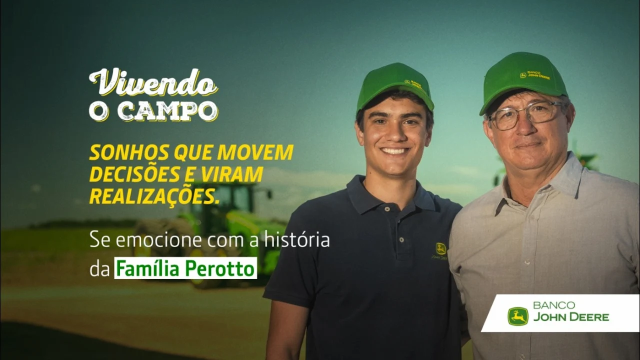 Família Perotto com sua história sobre legado familiar no agronegócio na websérie vivendo o campo