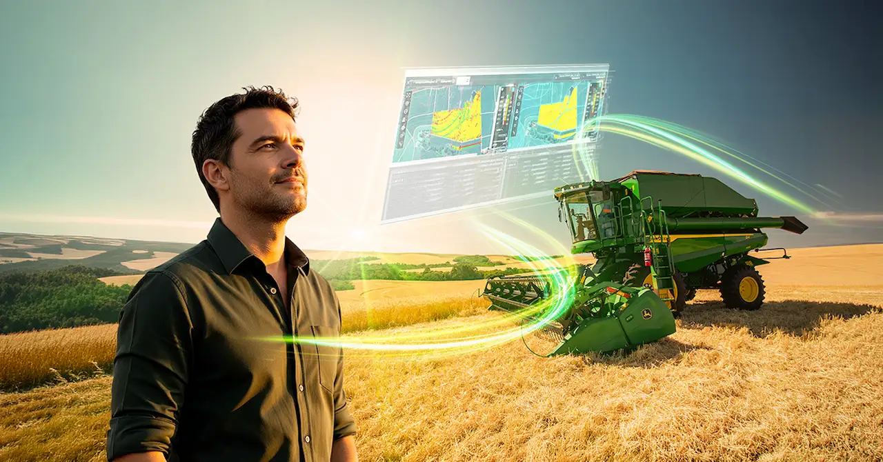 financiamento de colheitadeira nova S4 da john deere